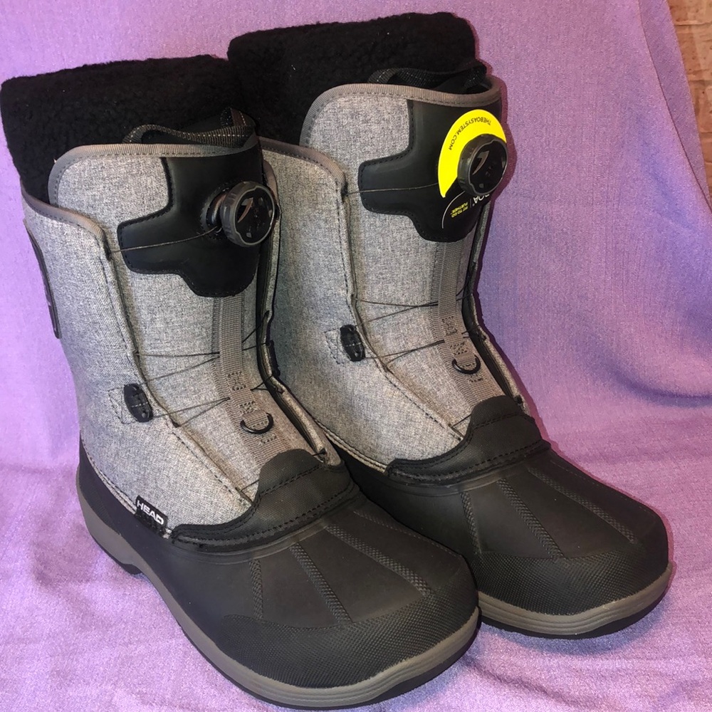New Head Operator Snowboard Boots w/BOA Men’s Size 13 Gray